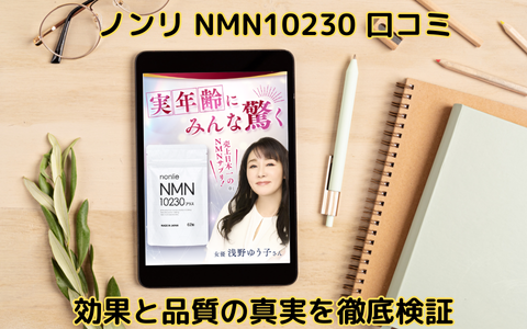 ノンリ NMN10230 口コミ：効果と品質の真実を徹底検証